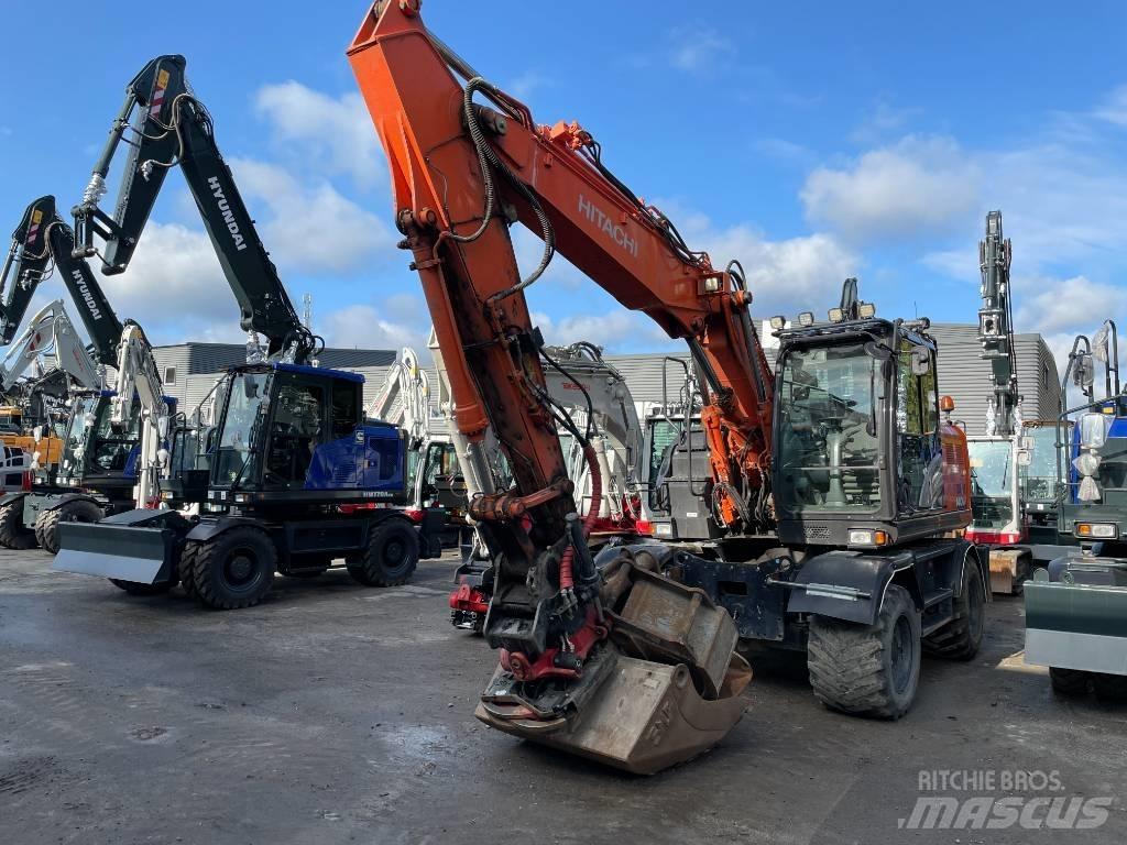 Hitachi 140W-6 Wheeled Excavators