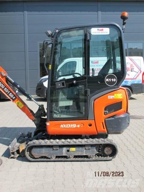 Kubota KX 019-4 Mini Excavators <7t (Mini Diggers)
