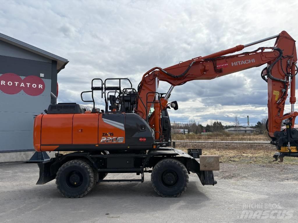 Hitachi ZX220W-7 2P Wheeled Excavators