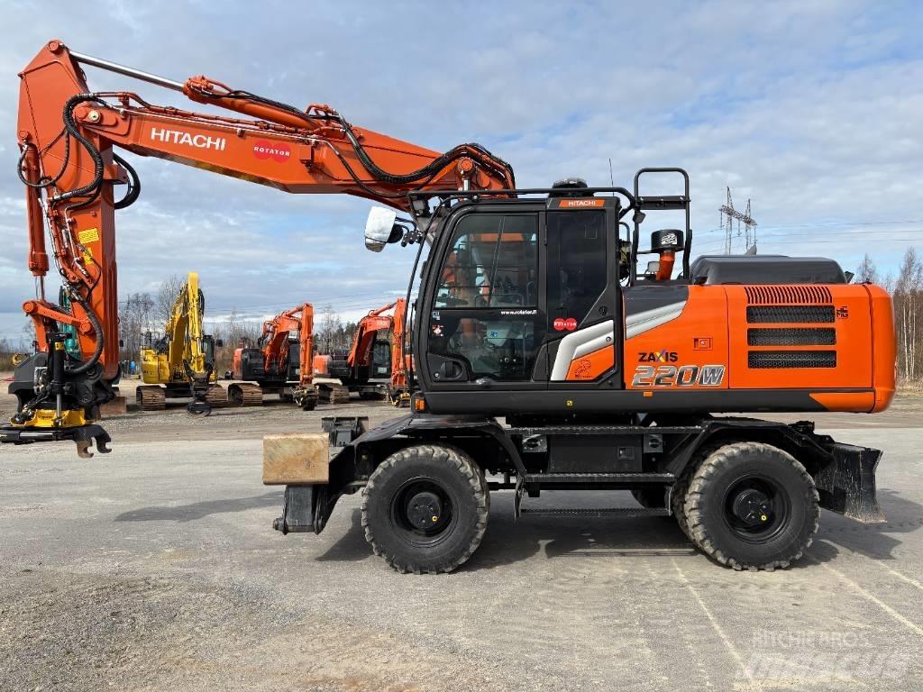 Hitachi ZX220W-7 2P Wheeled Excavators