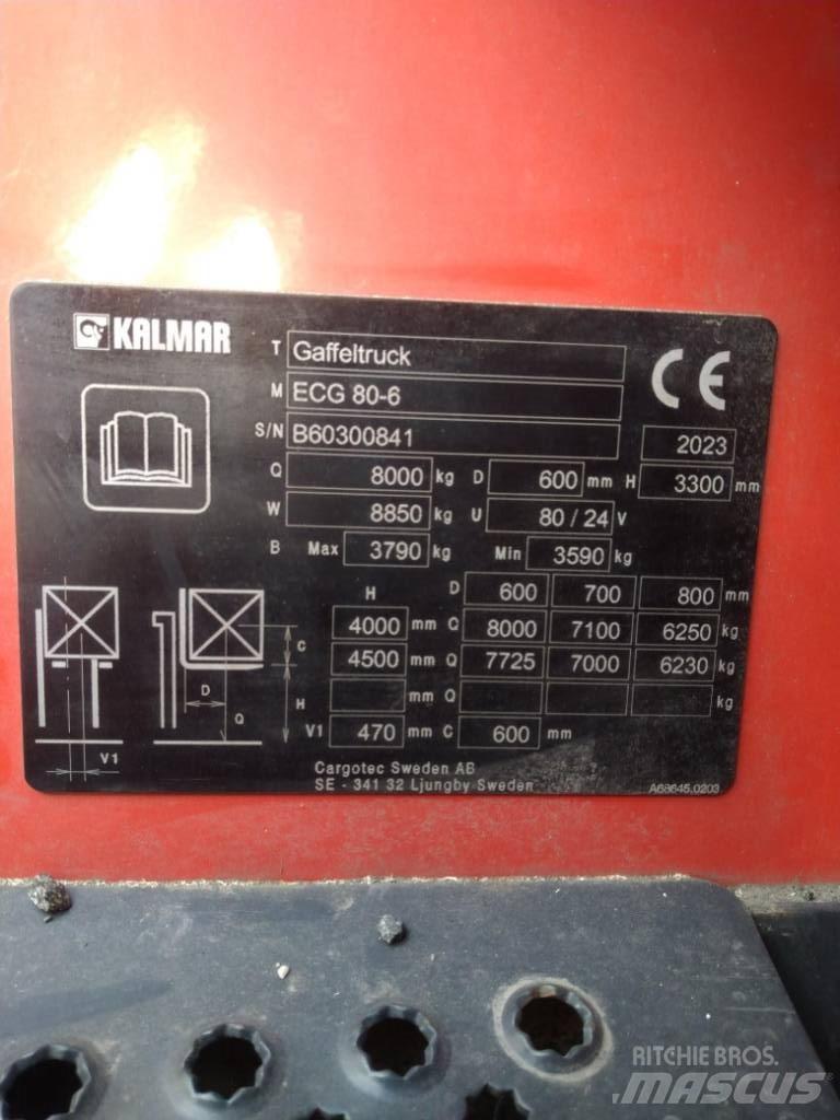 Kalmar ECG80-6 Electric Forklifts