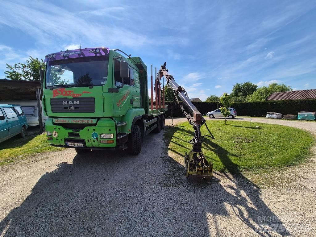 MAN 33.483 FDAC Log trucks