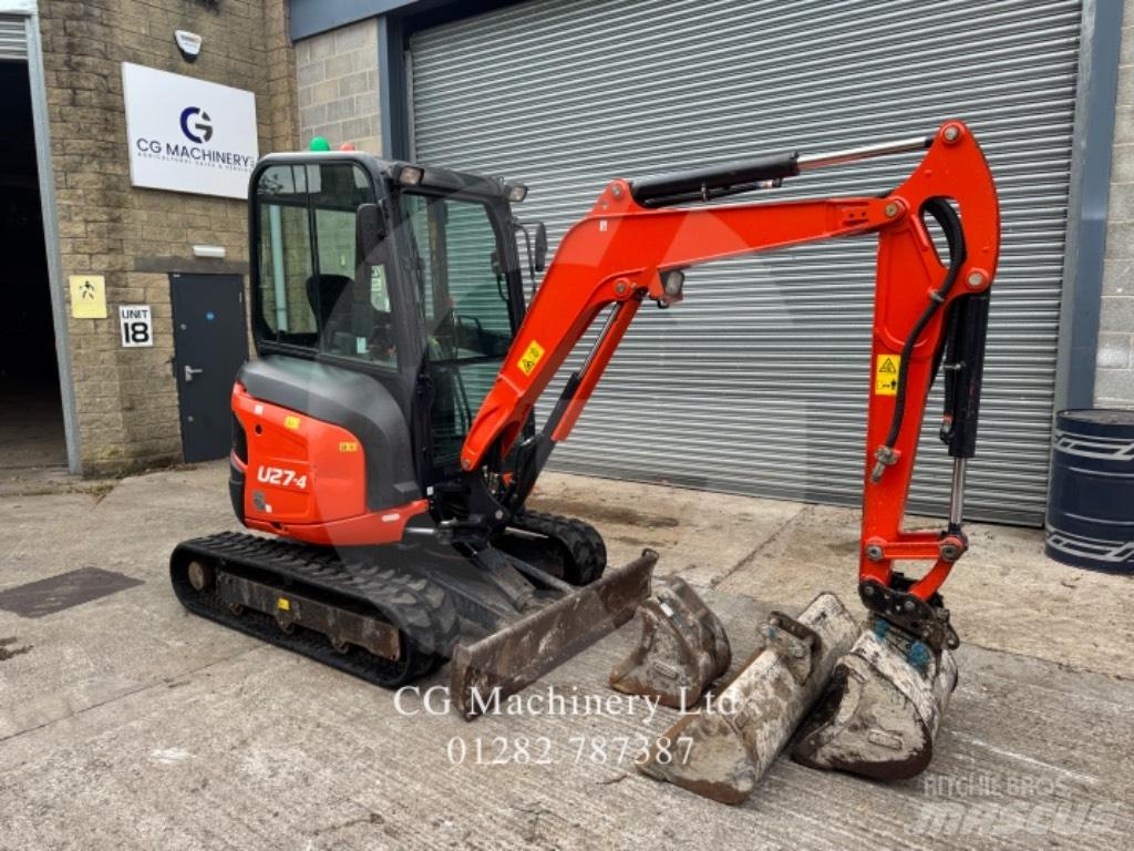 Kubota U 27-4 Mini Excavators <7t (Mini Diggers)