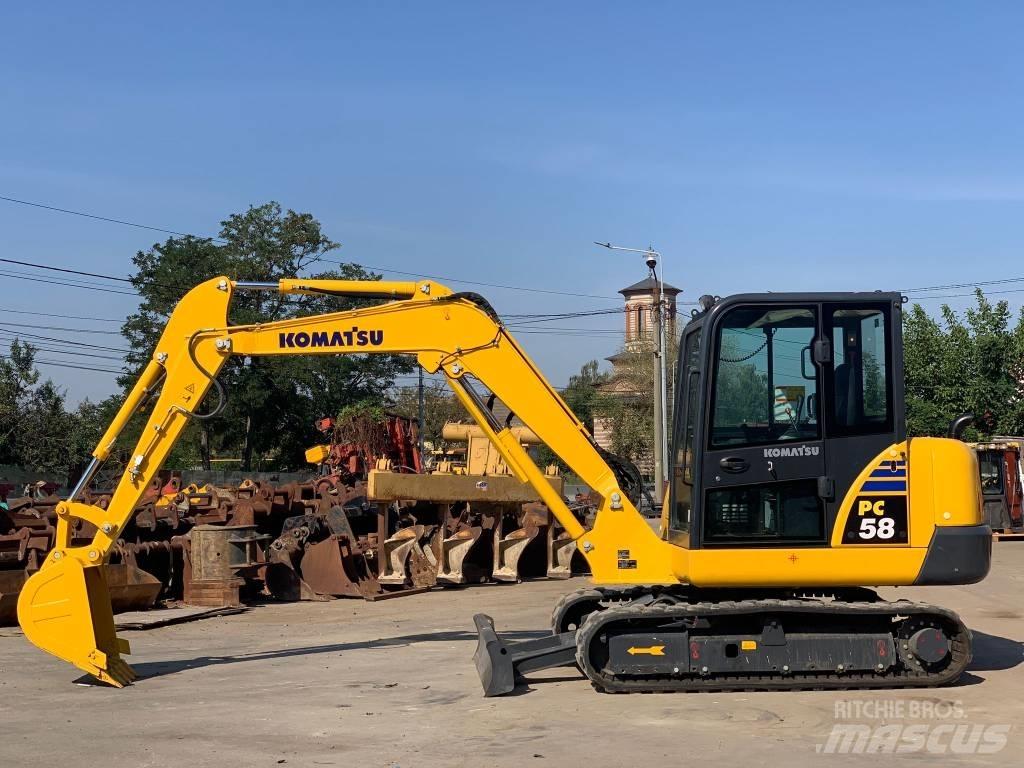 Komatsu PC58-8 Mini Excavators <7t (Mini Diggers)