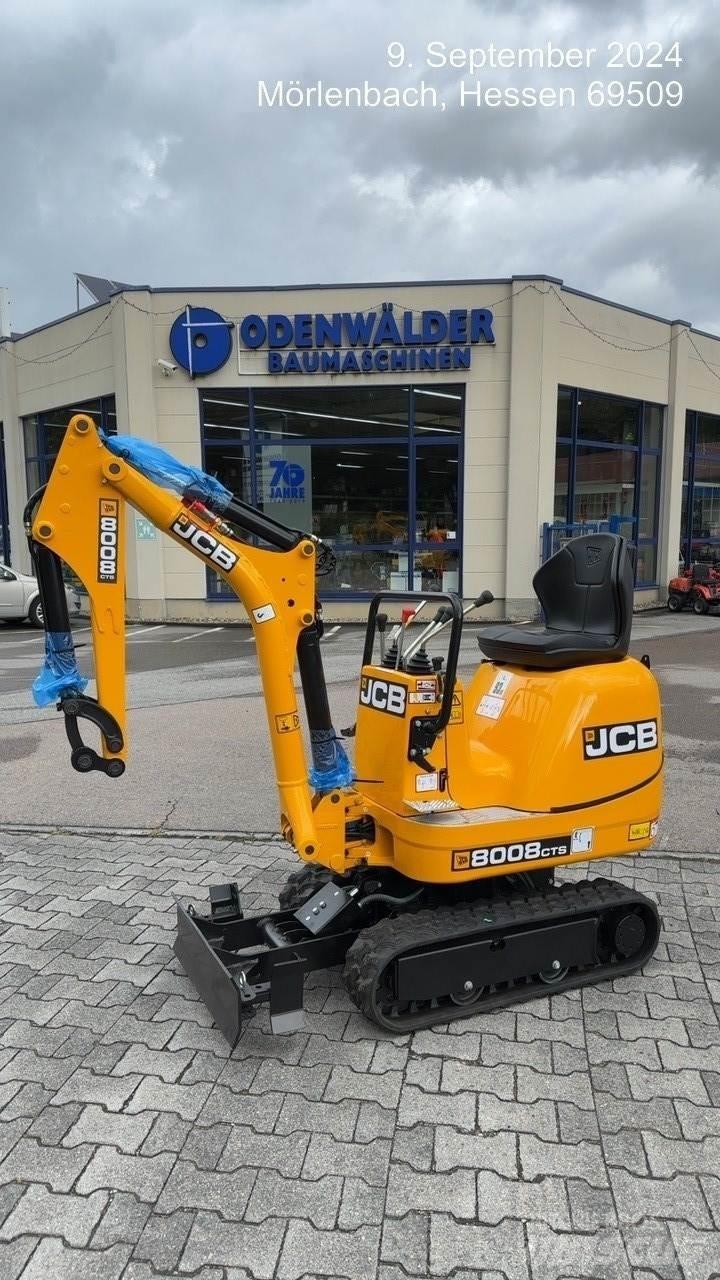 JCB 8008CTS Mini Excavators <7t (Mini Diggers)