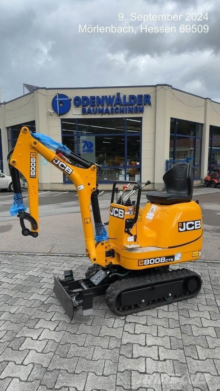 JCB 8008CTS Mini Excavators <7t (Mini Diggers)