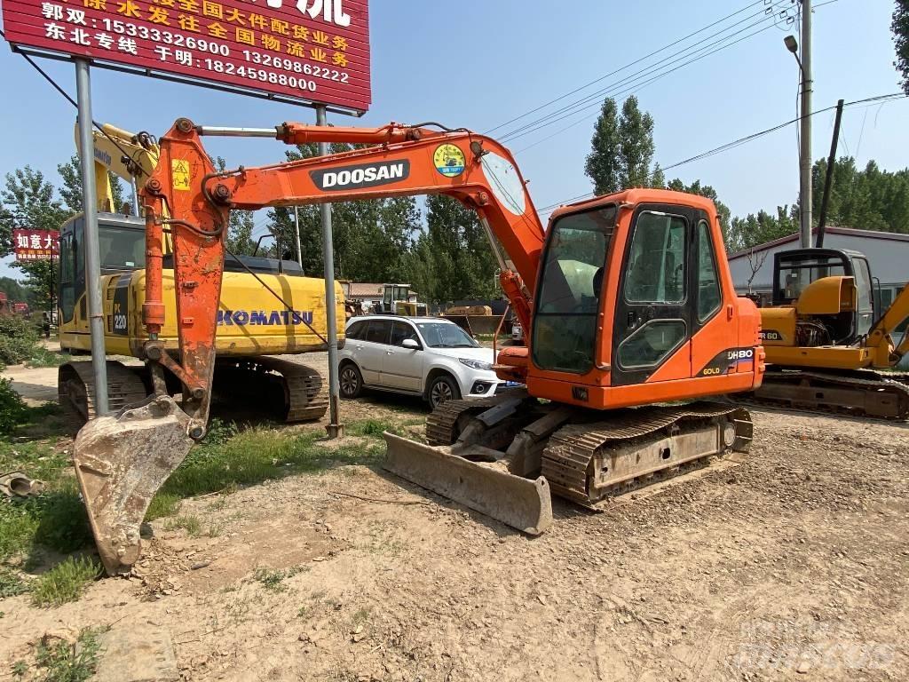 Doosan DH80 Mini Excavators <7t (Mini Diggers)