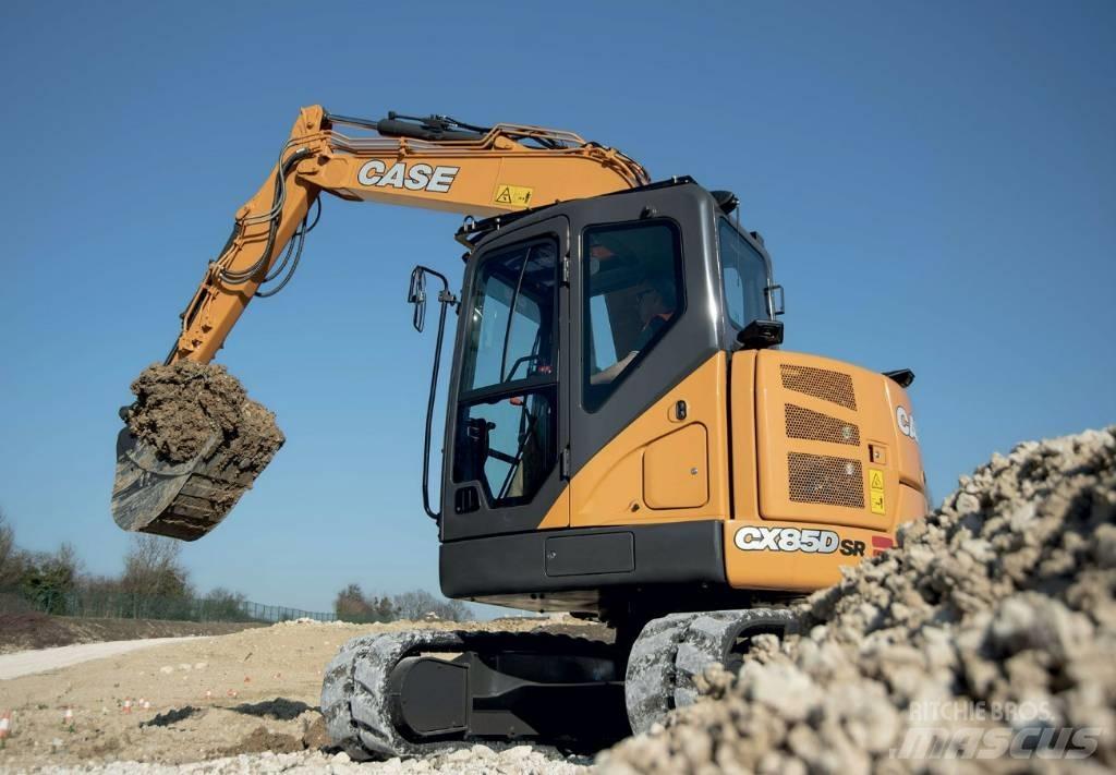 CASE CX 85 D SR Mini excavators  7t - 12t