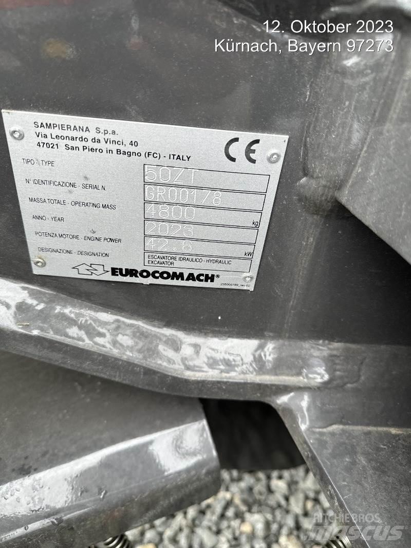 Eurocomach 50ZT Mini Excavators <7t (Mini Diggers)