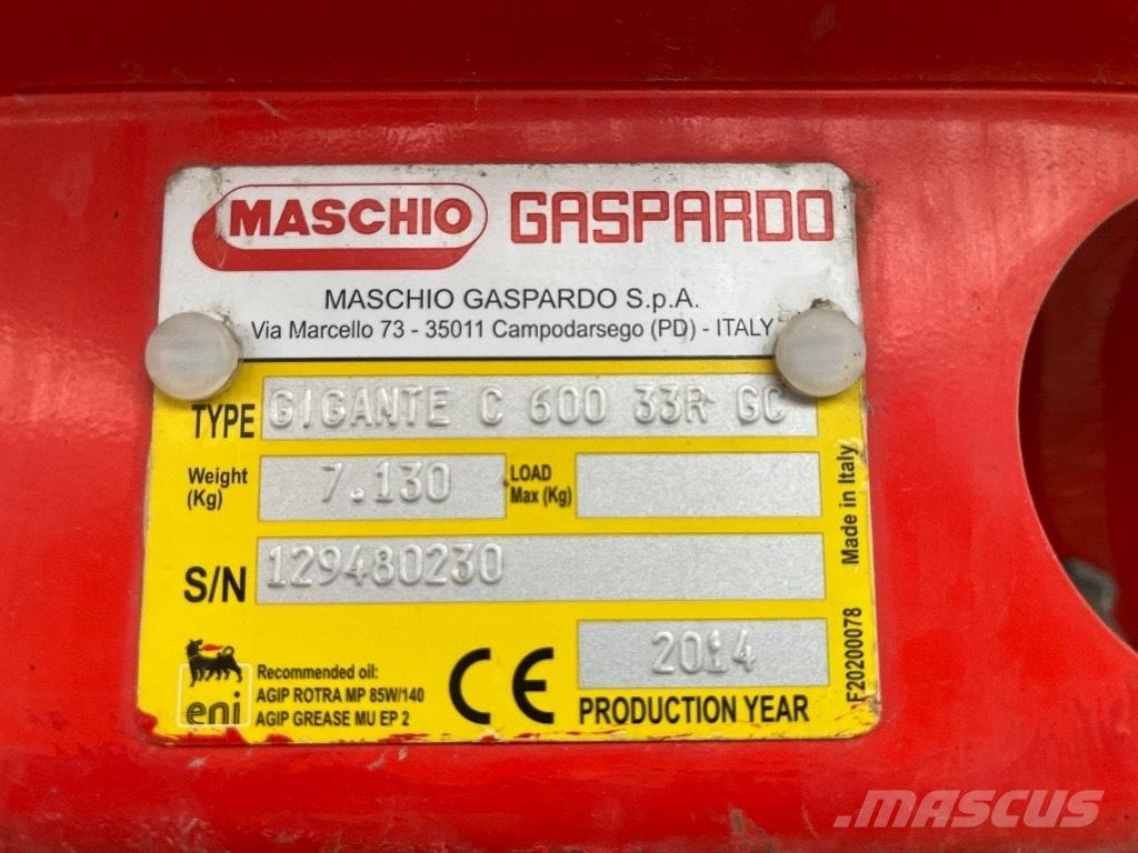 Gaspardo Gigante 600 Drills