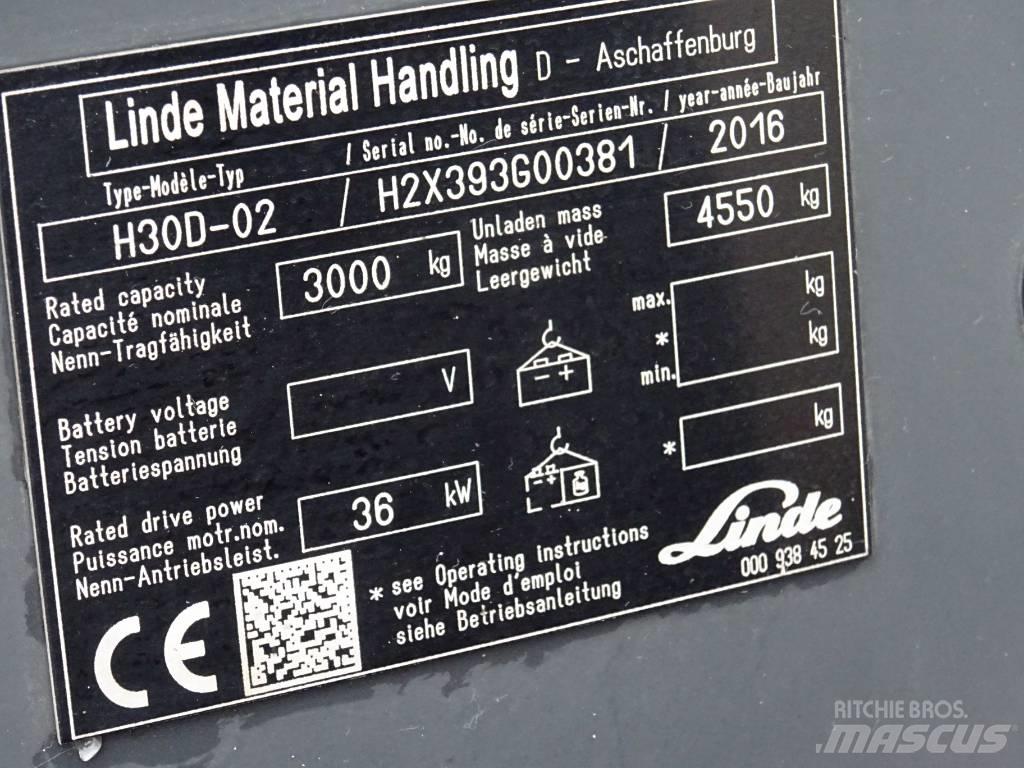 Linde H30D-02 Diesel Forklifts