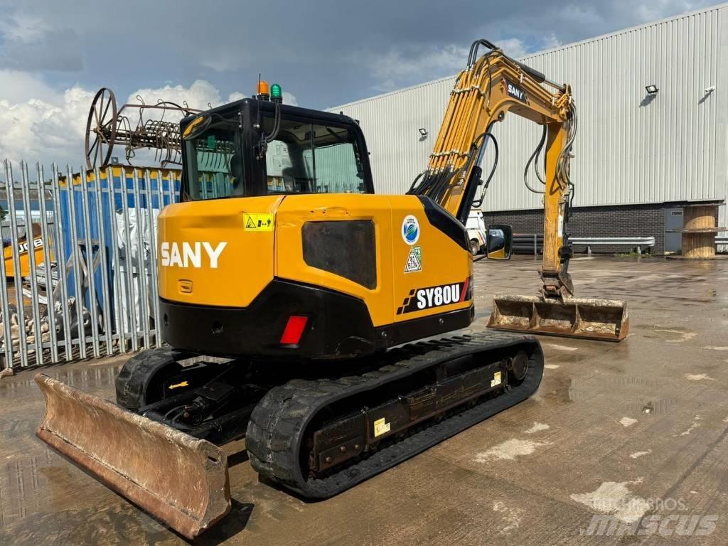Sany SY 80 U Mini excavators  7t - 12t