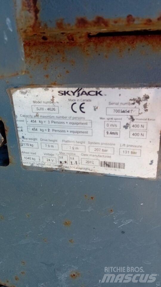 SkyJack SJ4626 Scissor Lifts