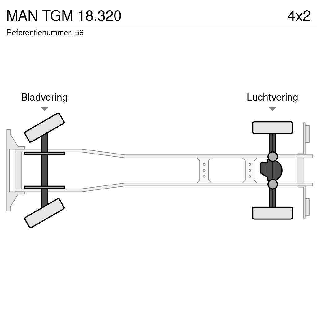 MAN TGM 18.320 Hook lift trucks