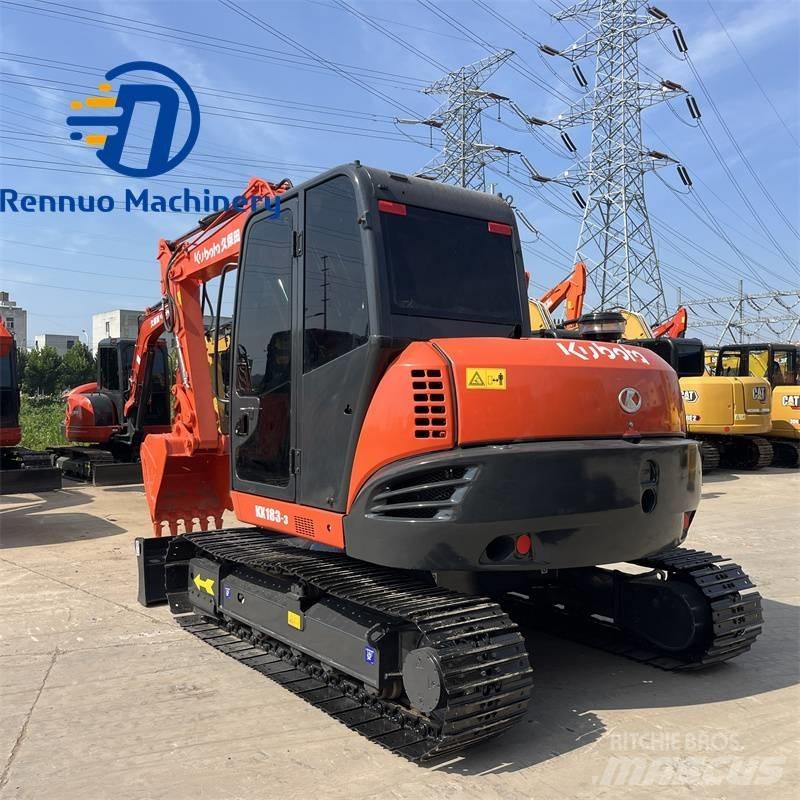 Kubota KX183 Mini Excavators <7t (Mini Diggers)