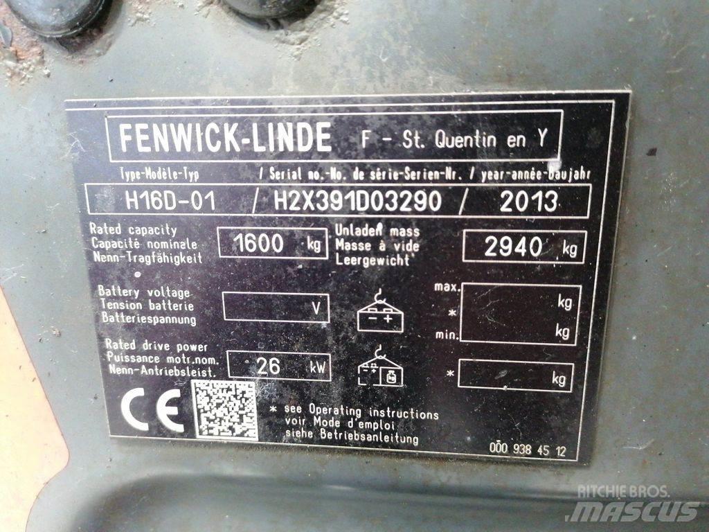 Linde H16D-01 Diesel Forklifts