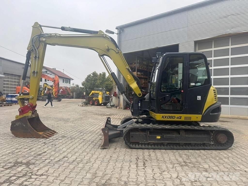 Kubota KX080-4@ Mini excavators  7t - 12t