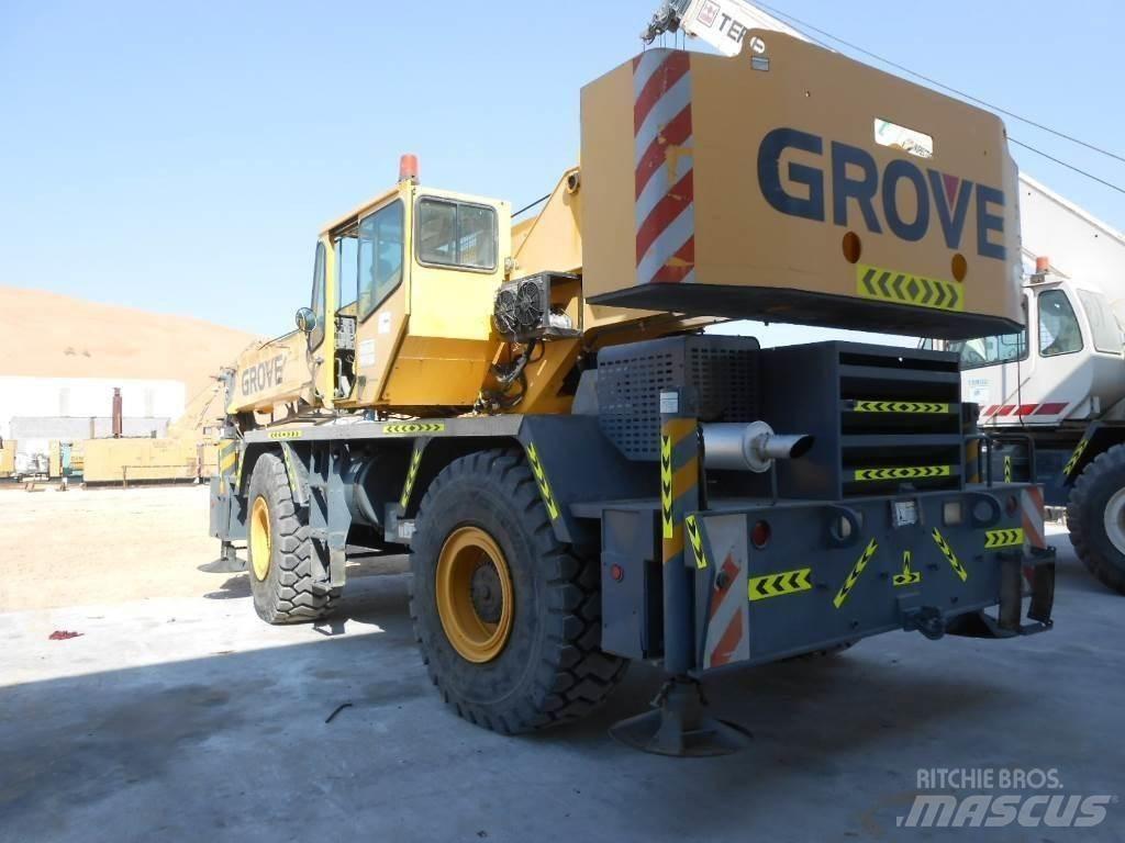 Grove RT 650 E Rough Terrain Cranes