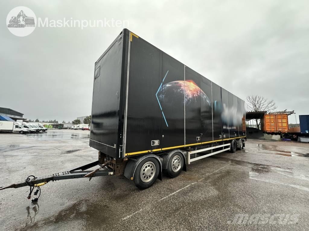 Närko D4HW13L62 Box Trailers