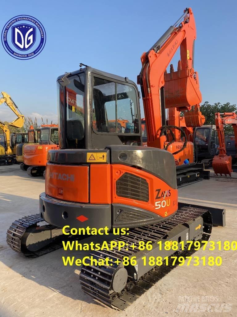 Hitachi ZX 50 U Mini Excavators <7t (Mini Diggers)
