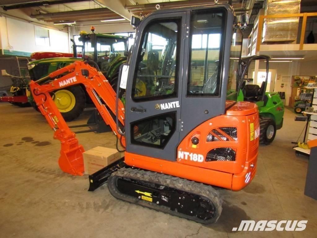 Nante NT 18 D Mini Excavators <7t (Mini Diggers)