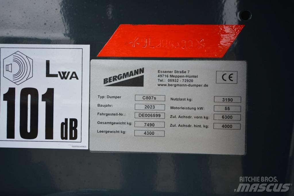 Bergmann C 807 s Articulated Dump Trucks (ADTs)