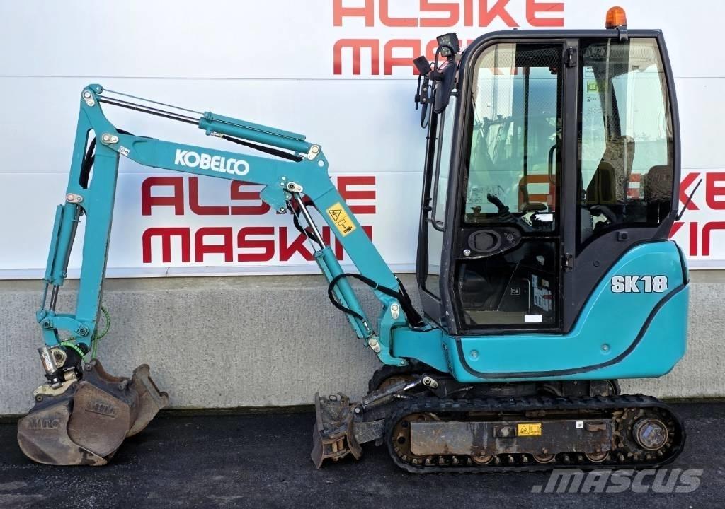Kobelco SK 18 Mini Excavators <7t (Mini Diggers)