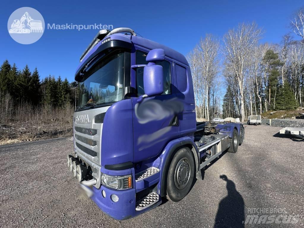 Scania G 480 Hook lift trucks
