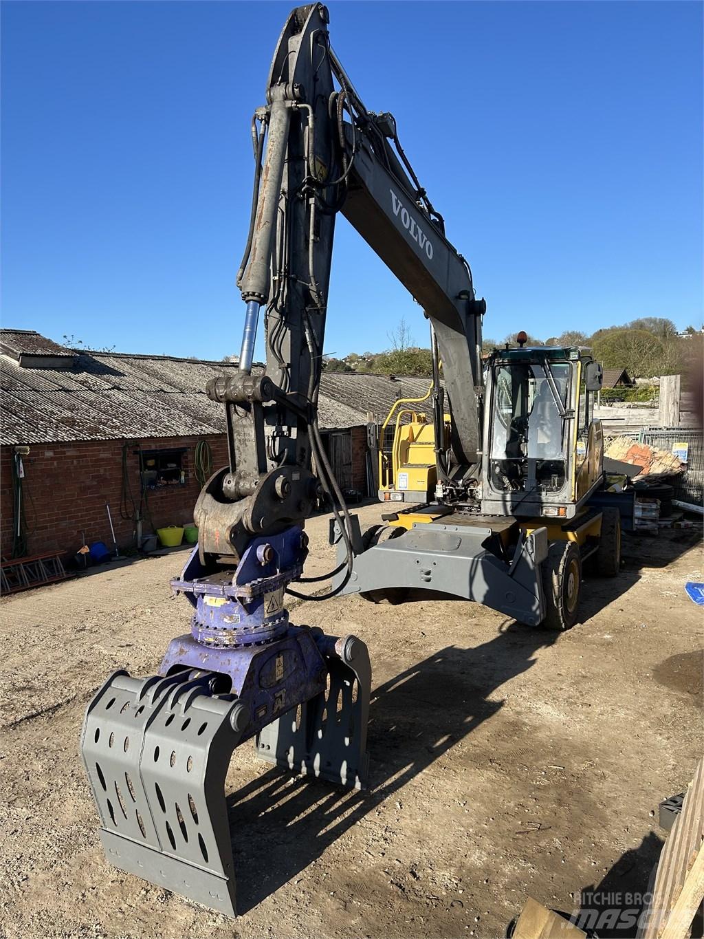 Excavator Volvo Wheeled Excavators
