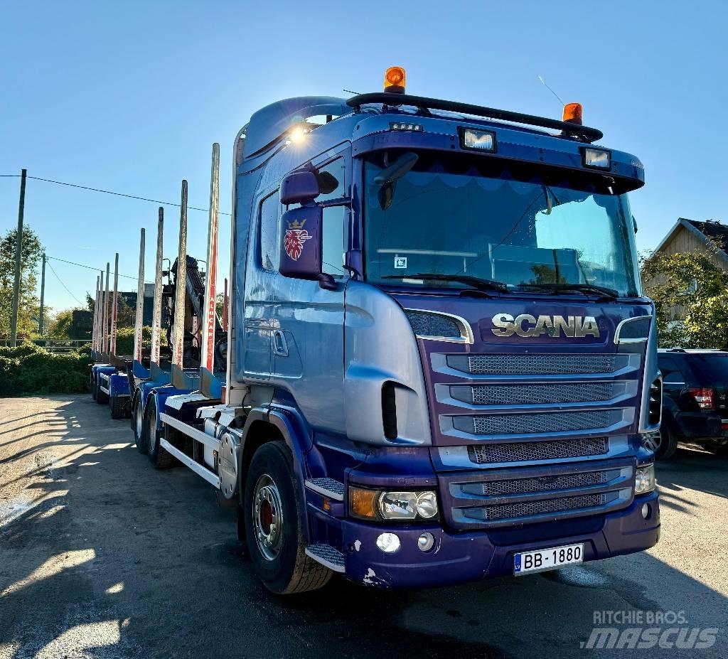 Scania R 500 Log trucks