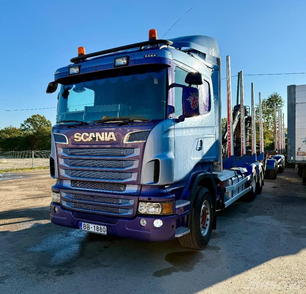 Scania R 500 Log trucks