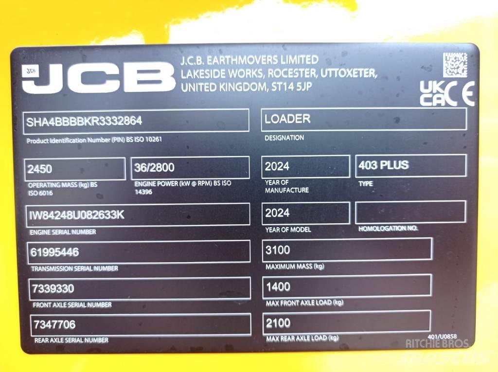 JCB 403 Multi purpose loaders