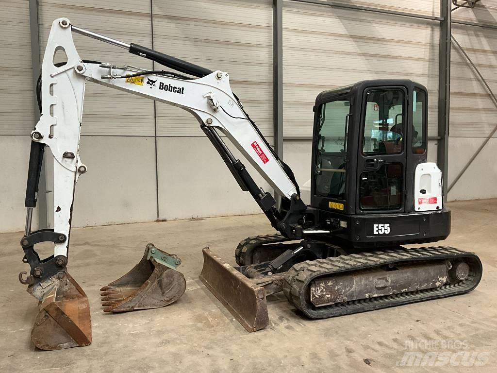 Bobcat E 55 Mini Excavators <7t (Mini Diggers)