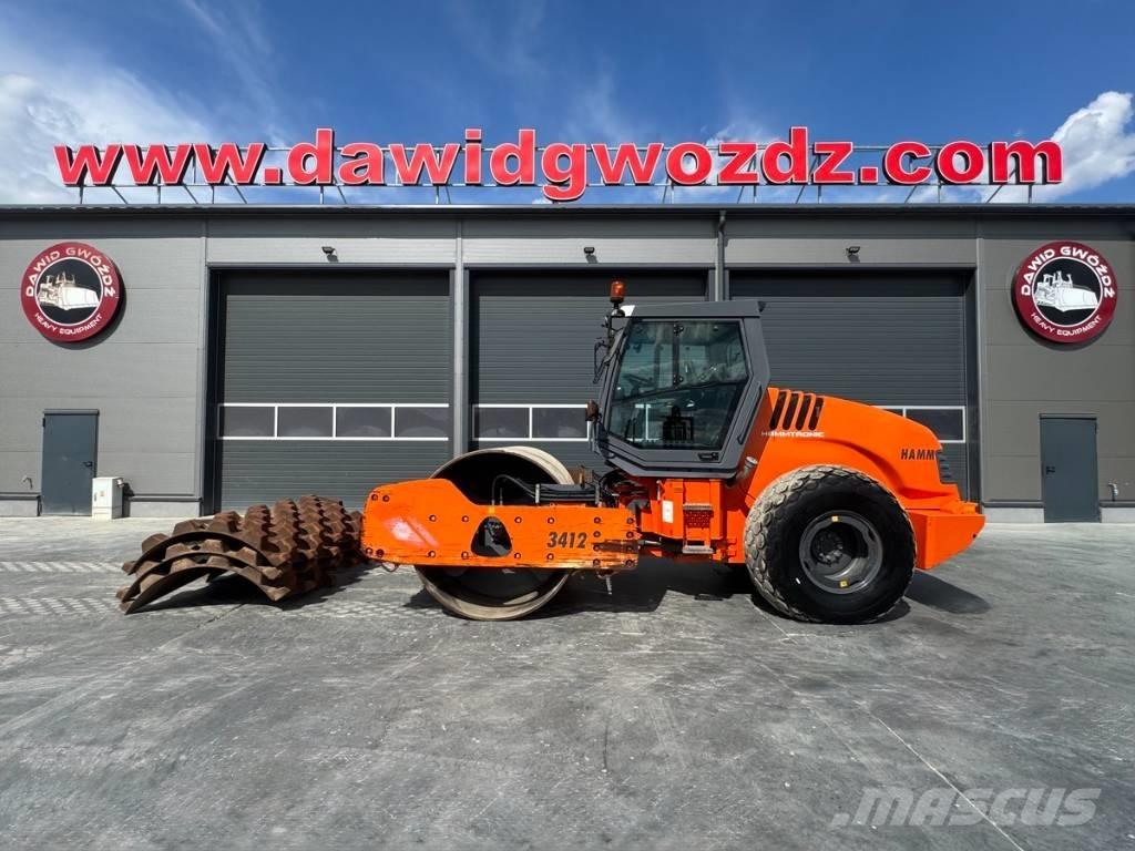 Hamm 3412 HT Single drum rollers