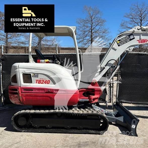 Takeuchi TB240 Mini Excavators <7t (Mini Diggers)