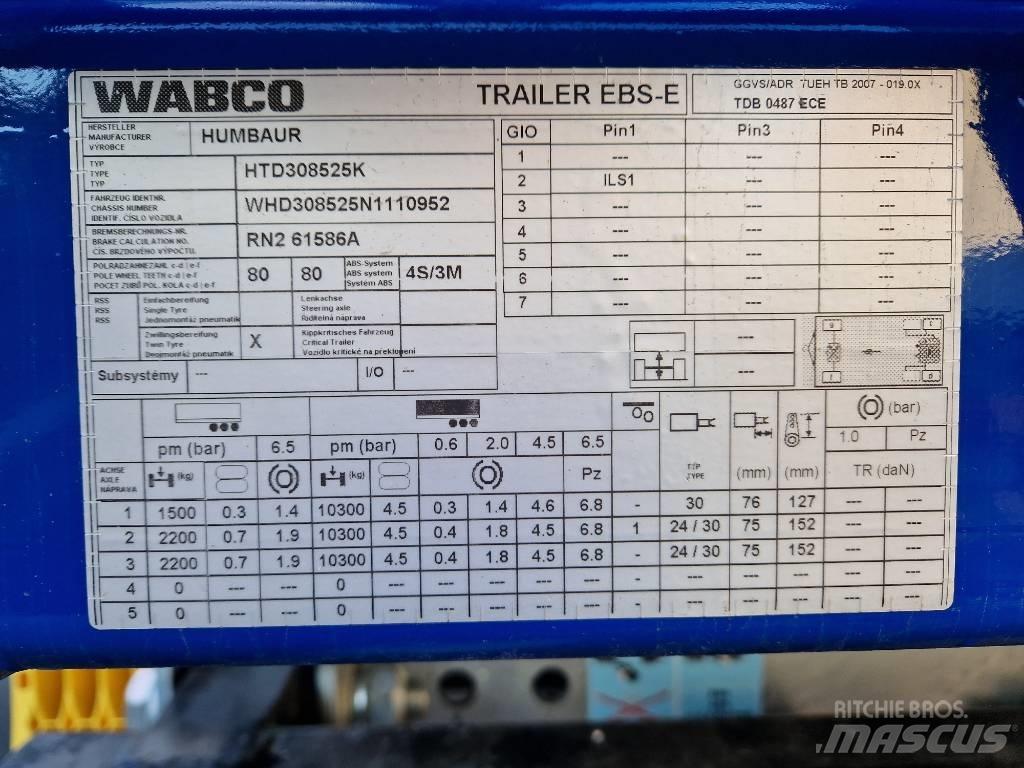 Humbaur HTD 30 Lowboy trailer