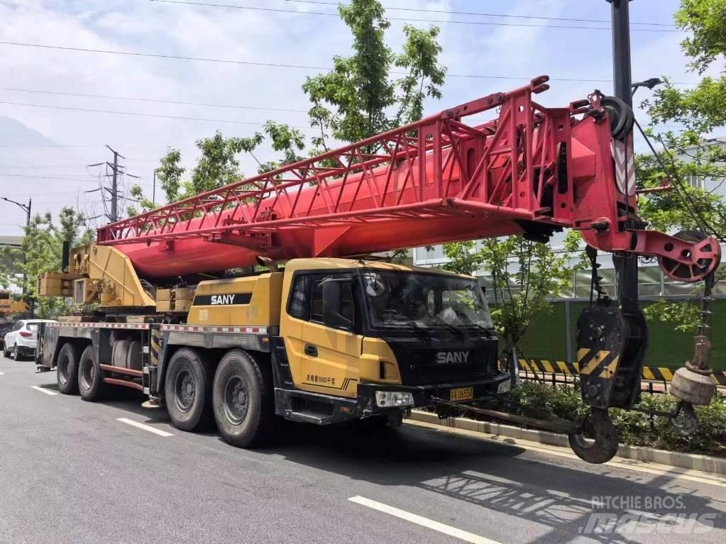 Sany STC 800 Mobile and all terrain cranes
