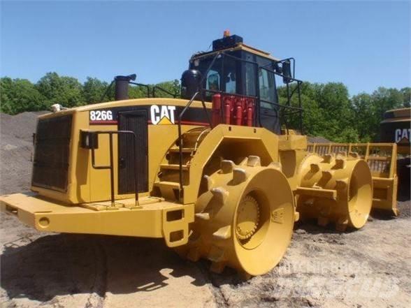 CAT 826G Landfill compactors