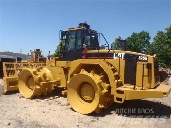 CAT 826G Landfill compactors