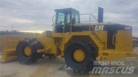 CAT 826H Landfill compactors
