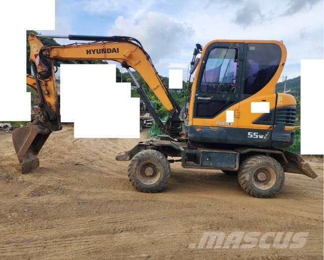 Hyundai Robex 55 W-3 Wheeled Excavators