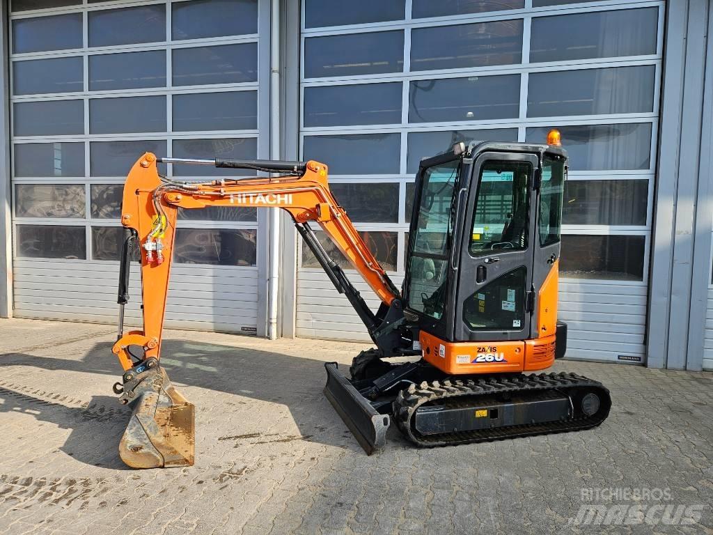 Hitachi ZX26U-6 Mini Excavators <7t (Mini Diggers)
