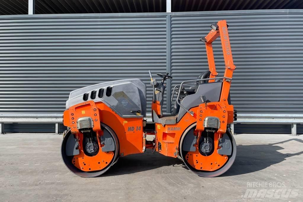 Hamm HD 14 VV Twin drum rollers