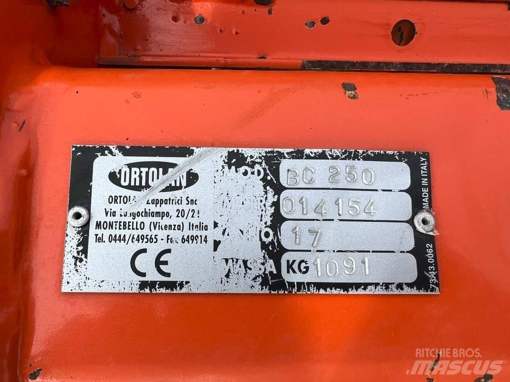 Ortolan BC 250 Frees Other Tillage Machines And Accessories