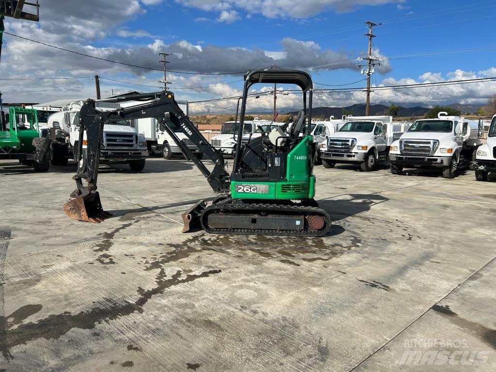 John Deere 26G Mini Excavators <7t (Mini Diggers)