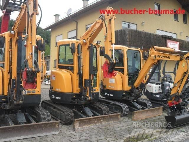 Hyundai R 25 Z-9A Mini Excavators <7t (Mini Diggers)
