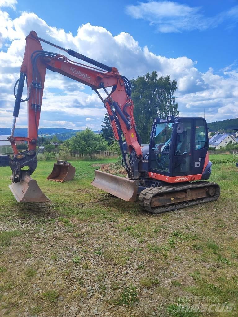 Kubota KX 080-4 Mini excavators  7t - 12t