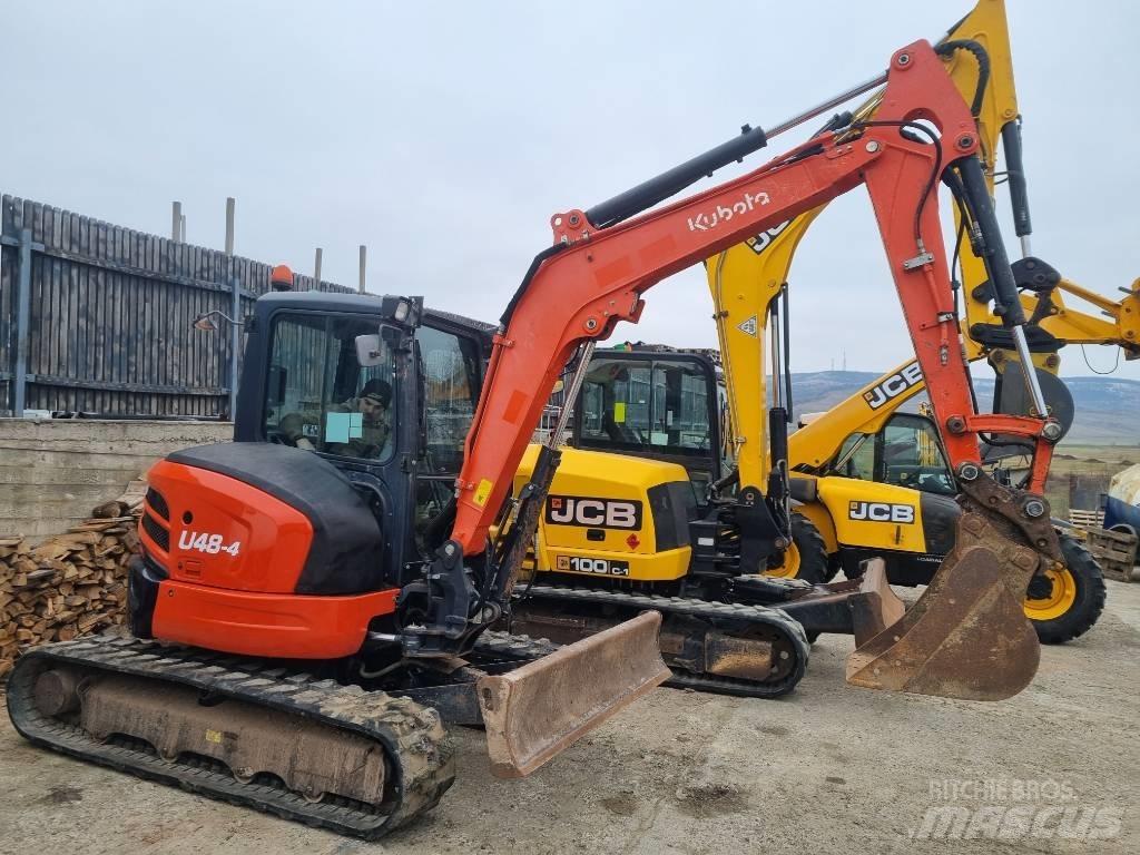 Kubota 48 Mini Excavators <7t (Mini Diggers)