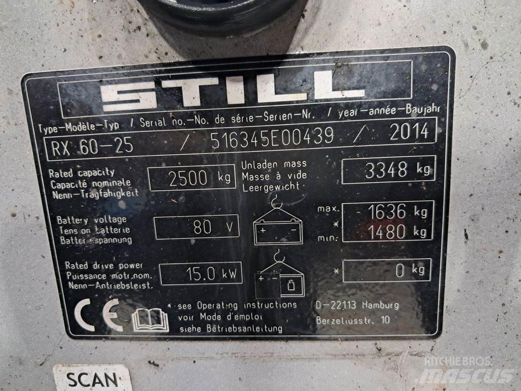 Still RX60-25 Electric Forklifts