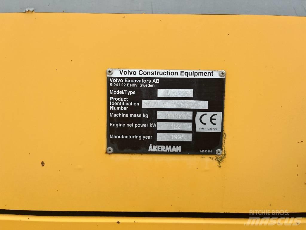 Åkerman EW230B Wheeled Excavators
